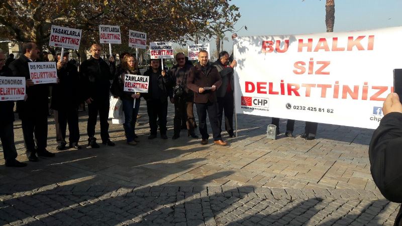 CHP Konak'tan iktidara 'delirttiniz' isyanı