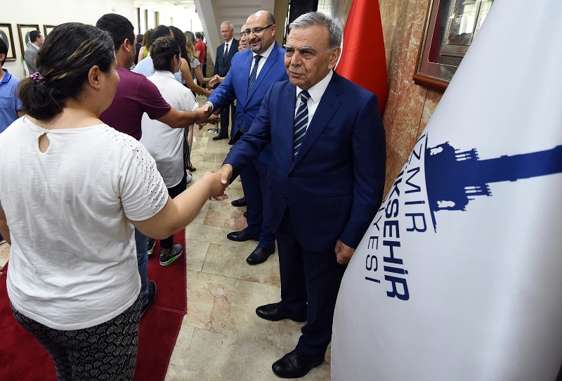 Başkan Kocaoğlu, personeliyle bayramlaştı