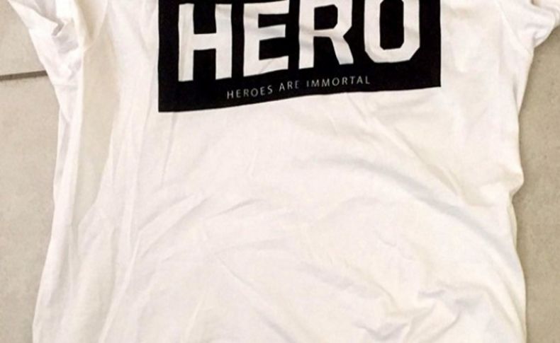 'Hero' tişörtü giyen kişi sınır dışı edildi