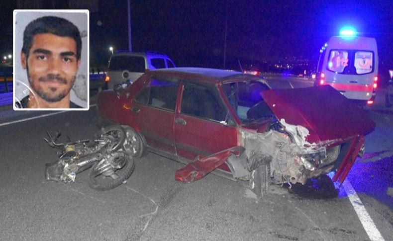 220 promil alkollü sürücünün çarptığı motosikletli öldü