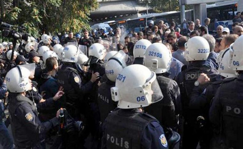Ankara'da polis müdahalesi