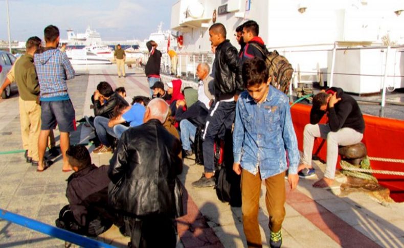 Çeşme'de 166 sığınmacı son anda kurtarıldı