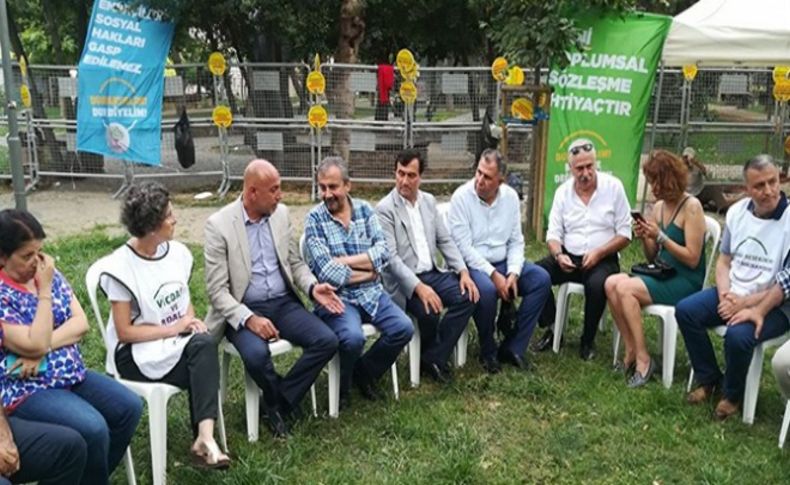CHP'den HDP'nin 'Vicdan ve Adalet Nöbeti'ne destek