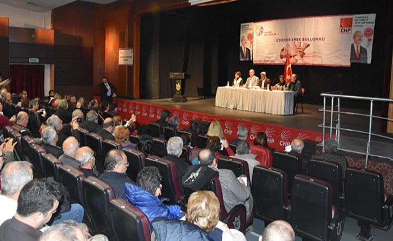 CHP İzmir'de emek buluşması