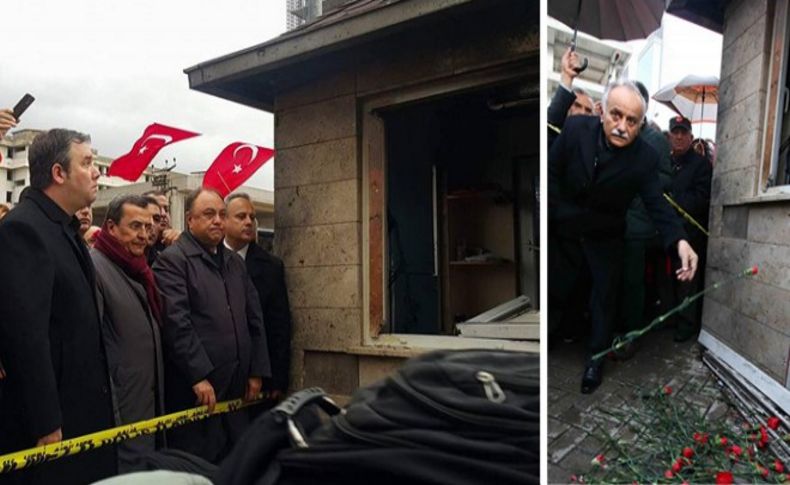 CHP İzmir terörü lanetledi, şehitleri andı!