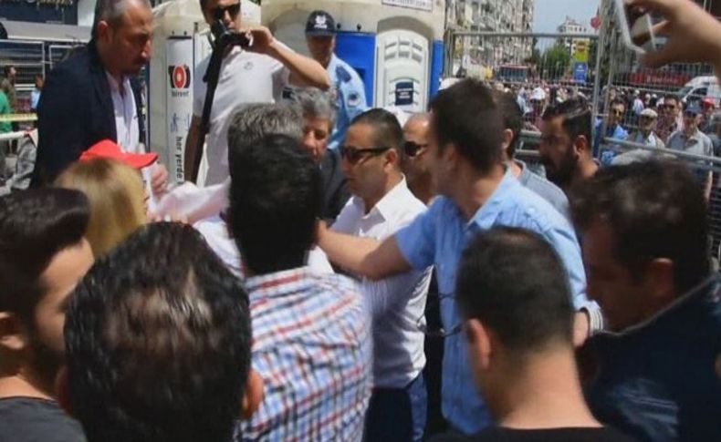 CHP'liler ile polis arasında gerginlik