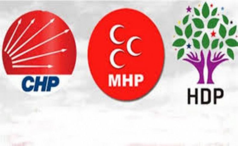CHP, MHP ve HDP'den ortak itiraz