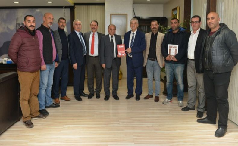 DİSK'ten Başkan Arslan'a ziyaret