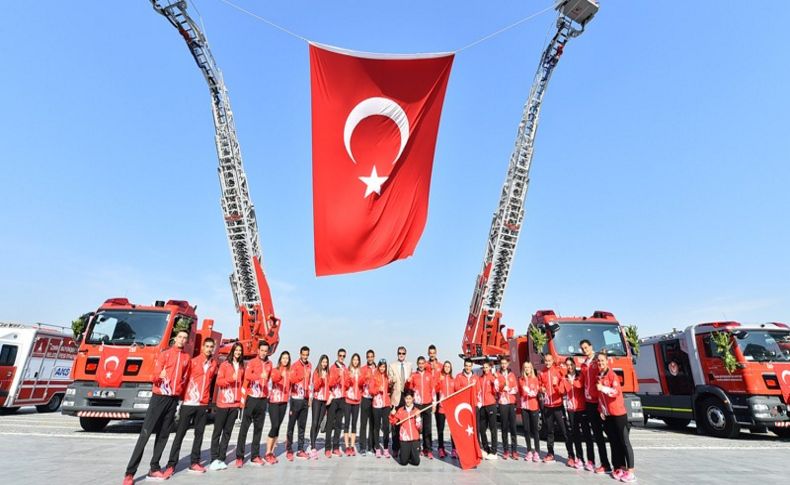Dünya itfaiyecileri İzmir'de yarışacak