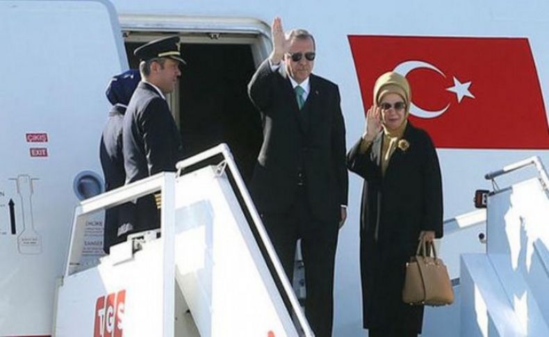 Erdoğan'ı Brüksel'de ünlü futbolcu karşıladı