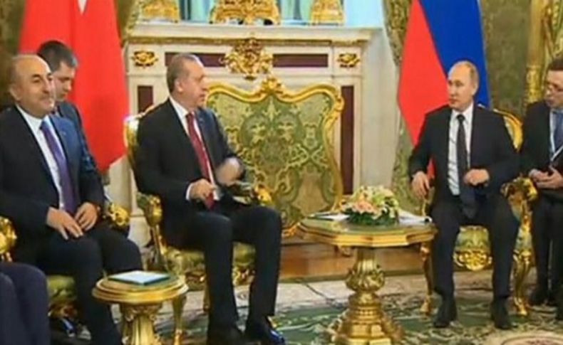 Erdoğan ve Putin görüştü