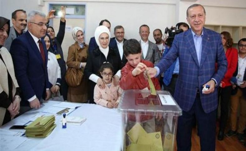 Erdoğan'ın oyunu kullandığı sandıktan ne sonuç çıktı
