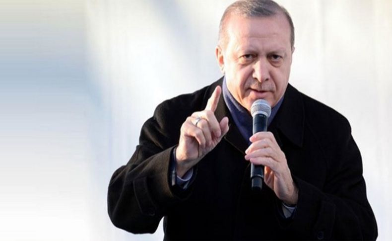Erdoğan: O bayrakları hemen indirin yoksa...