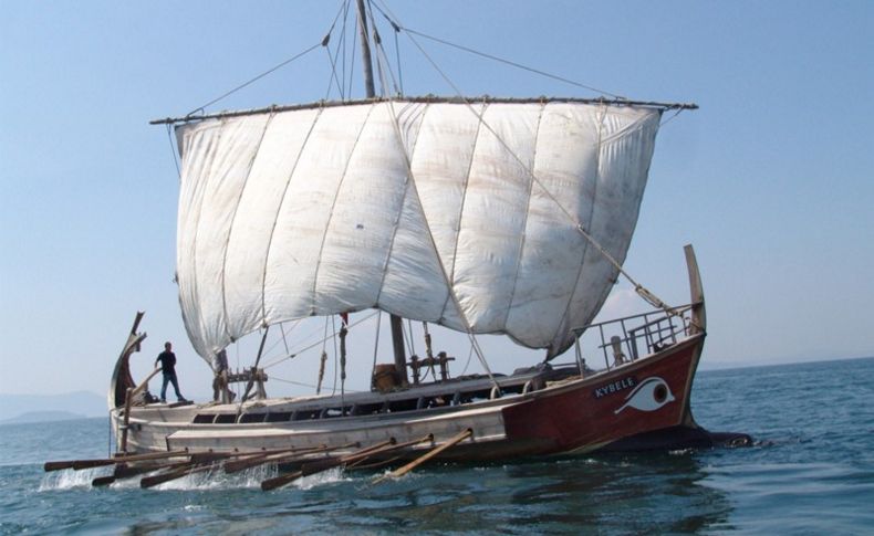 Foça’nın antik gemisi 'Kybele'ye özel ödül