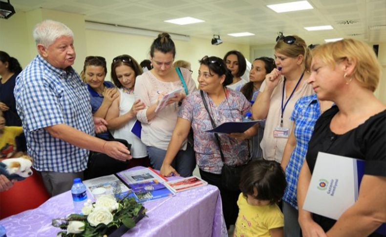 Gaziemir Belediyesi'nden üretici kadına destek