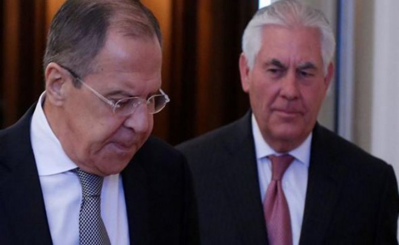 Gergin anlar! Lavrov ve Tillerson bir araya geldi!