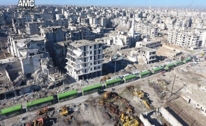 Halep'te karşılıklı tahliye için anlaşıldı