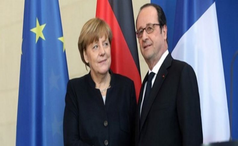 Hollande ve Merkel'den ortak açıklama
