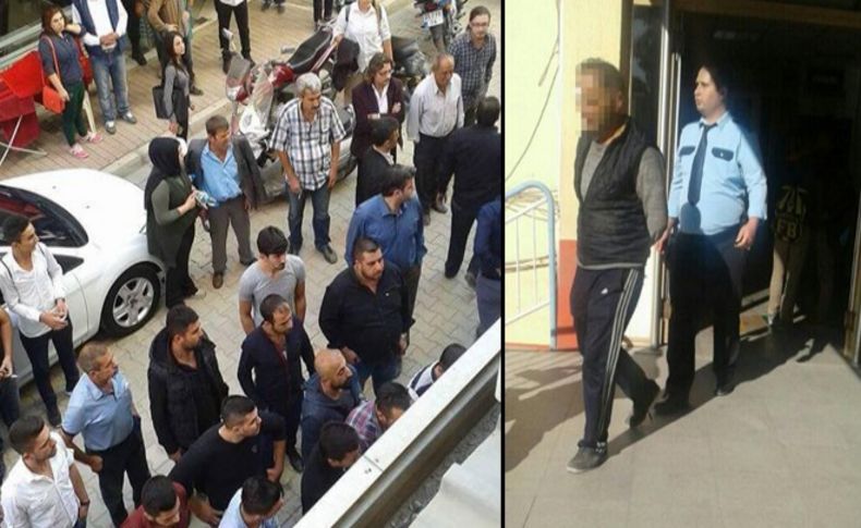 İzmir'de tacizciye linç girişimi