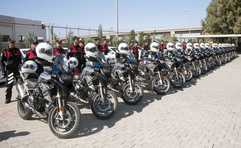 İzmir'de yunus ekipleri için yeni motosikletler hizmete alındı