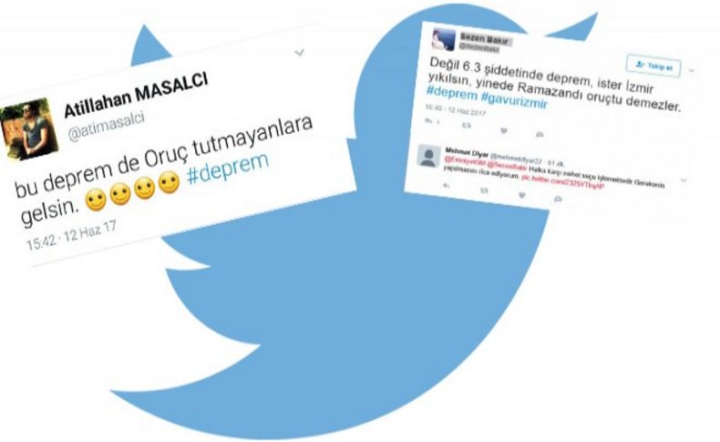 İzmir'deki korkutan deprem sonrası skandal paylaşımlar...
