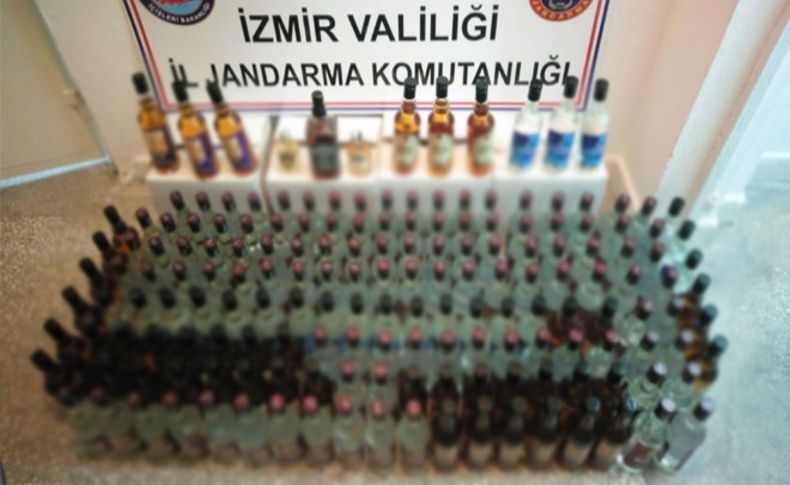 İzmir'in o ilçesinde kaçak içki operasyonu