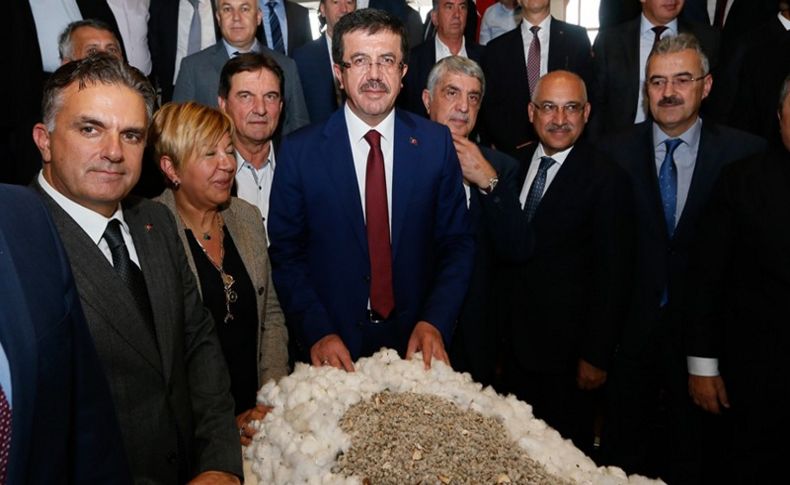 İzmir Ticaret Borsasında 'ilk pamuk' töreni