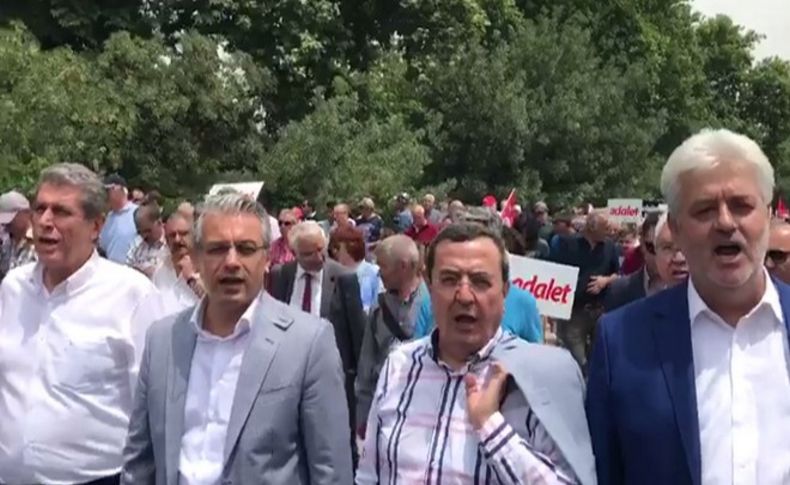 İzmirli başkanlardan Ankara'da İzmir Marşı!