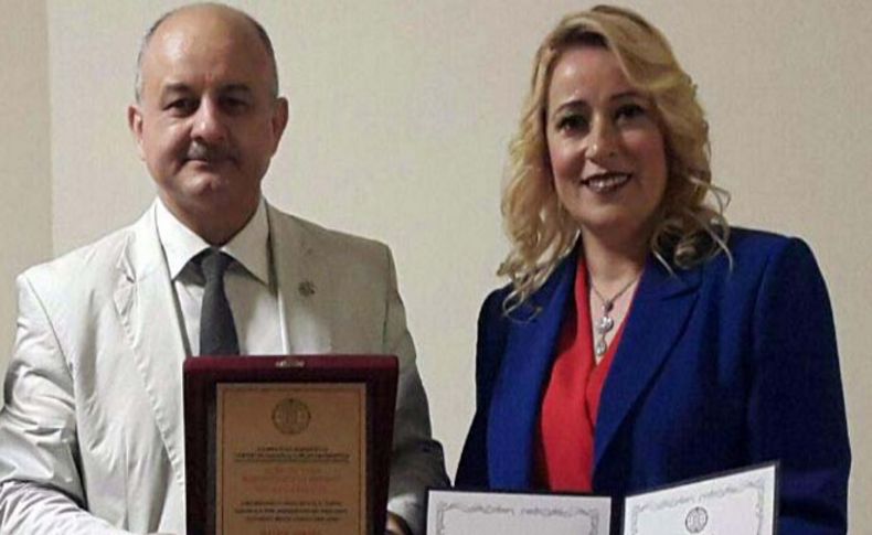 Akkaya'ya Azerbaycan'dan diploma