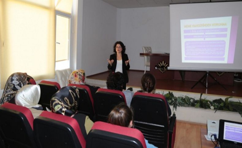 Karabağlar'da meme kanseri eğitimi