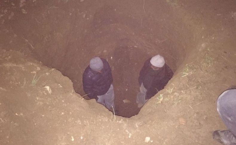 Kazdıkları 50 metrelik tünelde yakalandılar