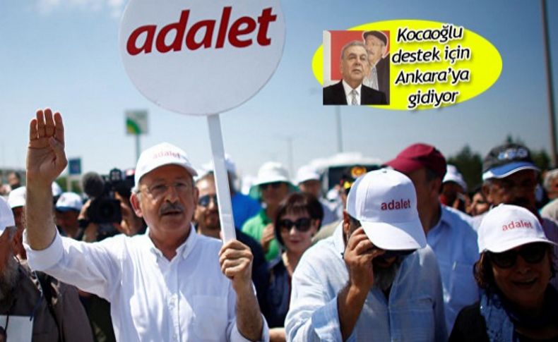 Kılıçdaroğlu'yla altı gündür yürüyen İzmir'den tek başkan!