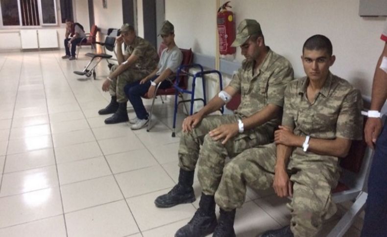 Kışlada 70 asker hastaneye kaldırıldı