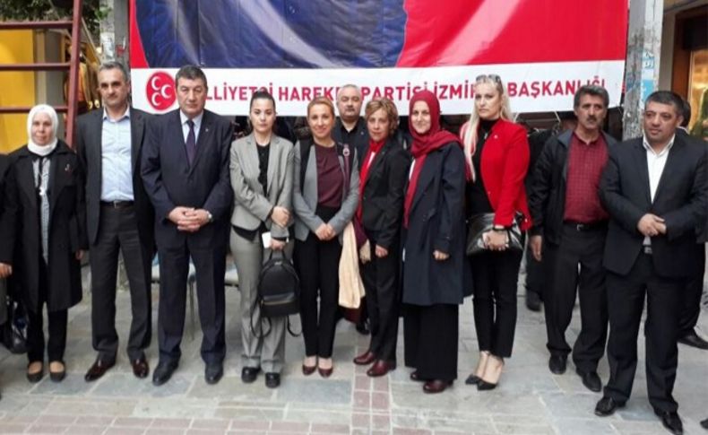MHP İzmir'de Atatürk ve Türkeş günü