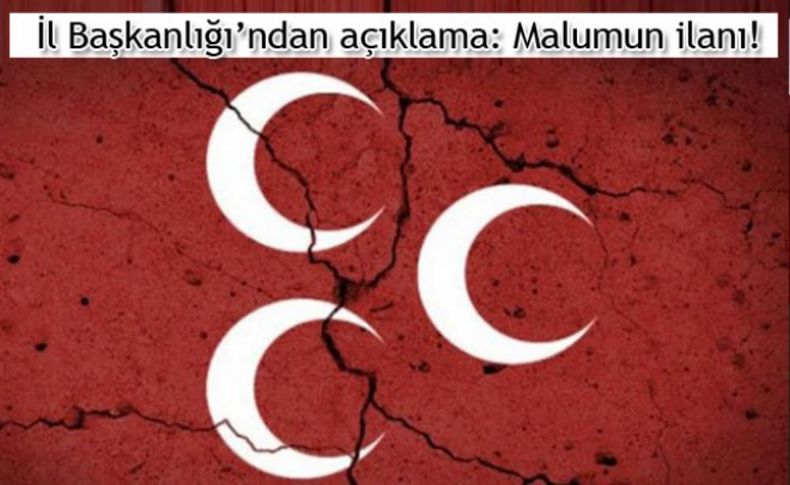 MHP İzmir'de istifa şoku!