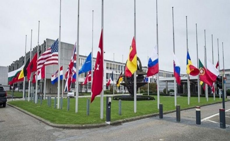 NATO'da bayraklar yarıya indirilecek