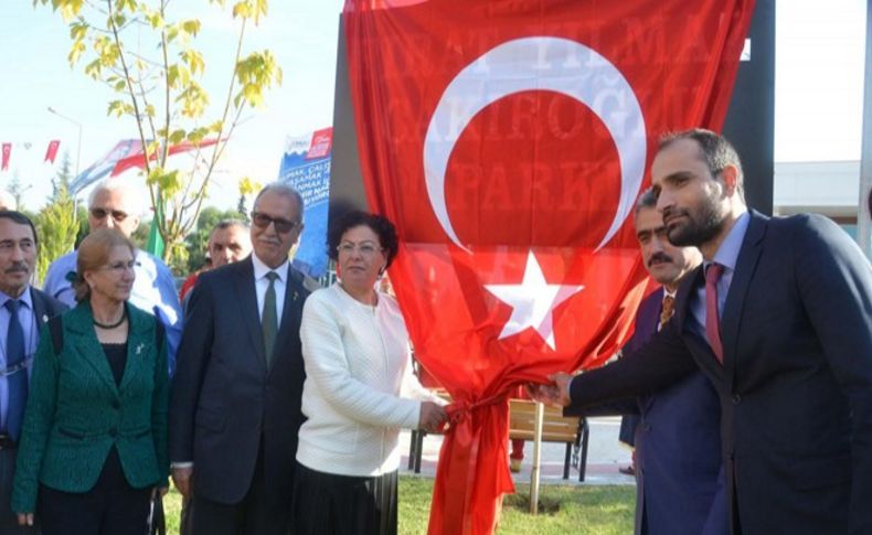 Nazilli'de Fırat Yılmaz Çakıroğlu parkı açıldı