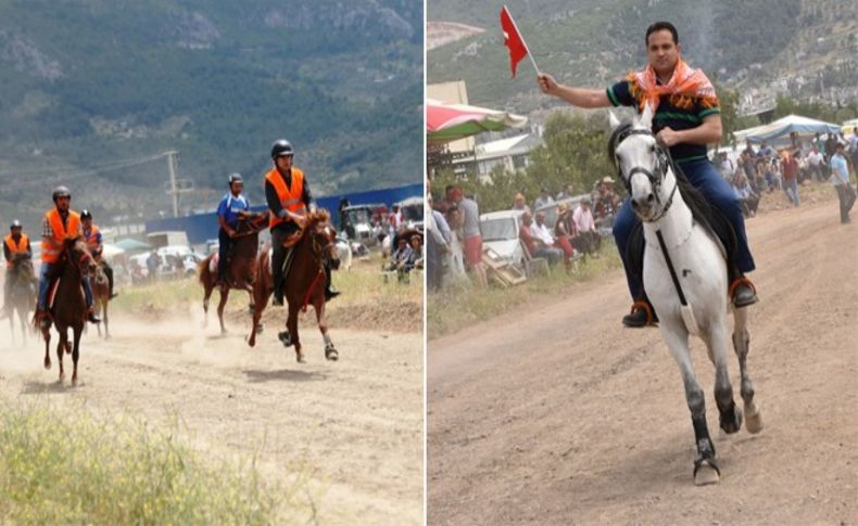 Rahvan At Yarışları Pınarbaşı’nda yapıldı