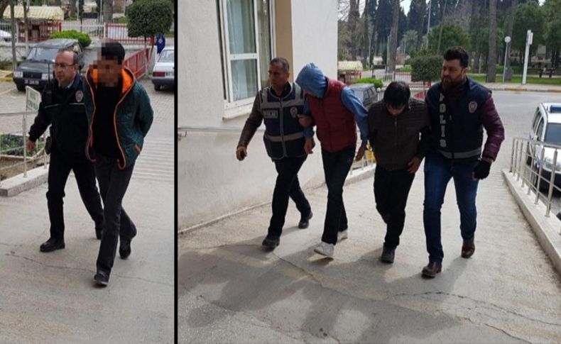 Torbalı'da 3 hırsızlık zanlısı tutuklandı