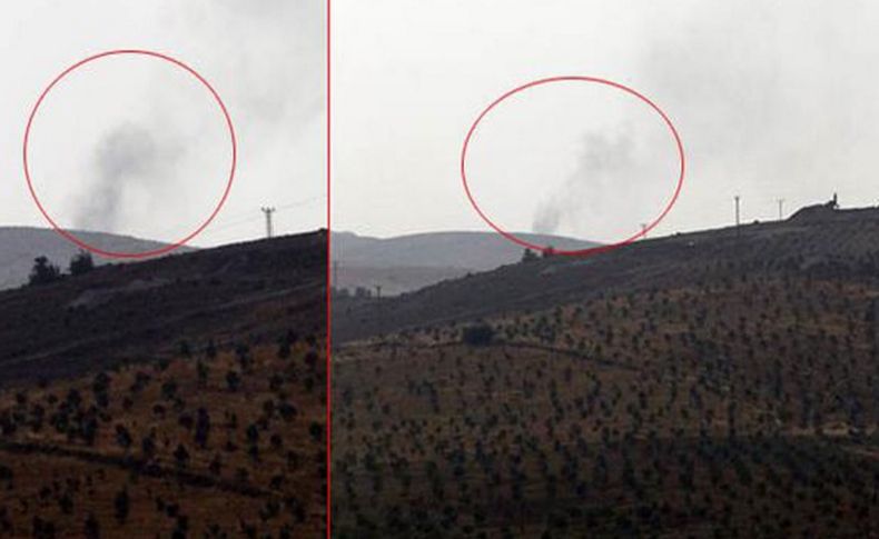 Türk askeri bu sabah top atışı yaptı