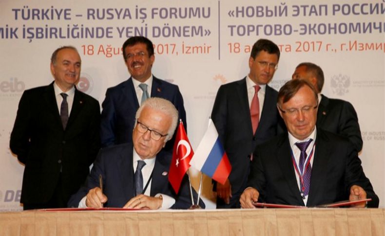 Türk ve Rus firmaları arasında iş birliği anlaşmaları imzalandı