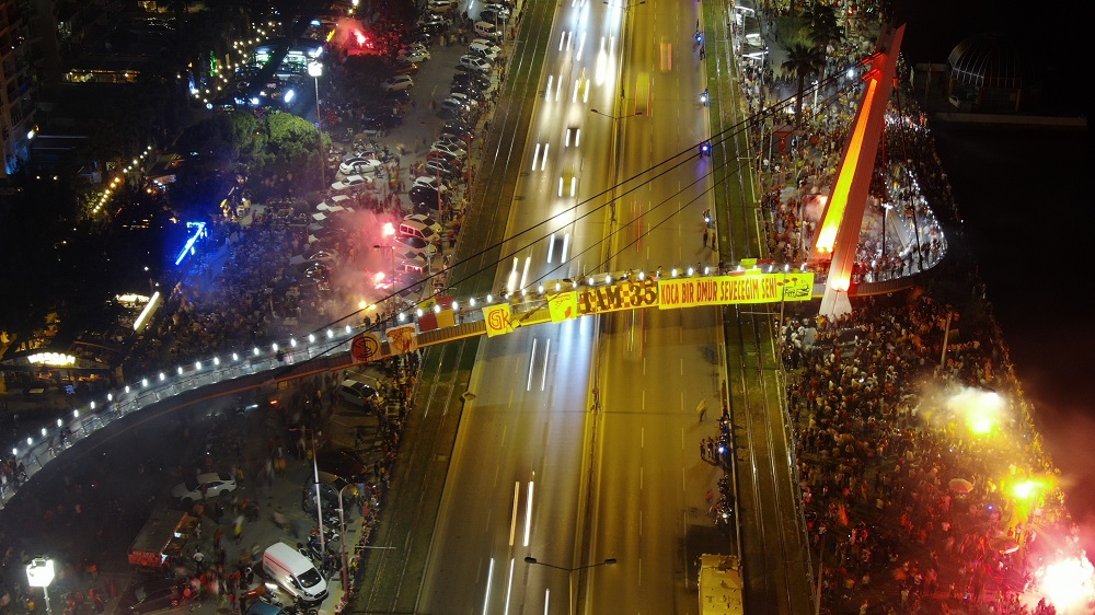 Göztepe 98. yaşını büyük bir coşkuyla kutladı