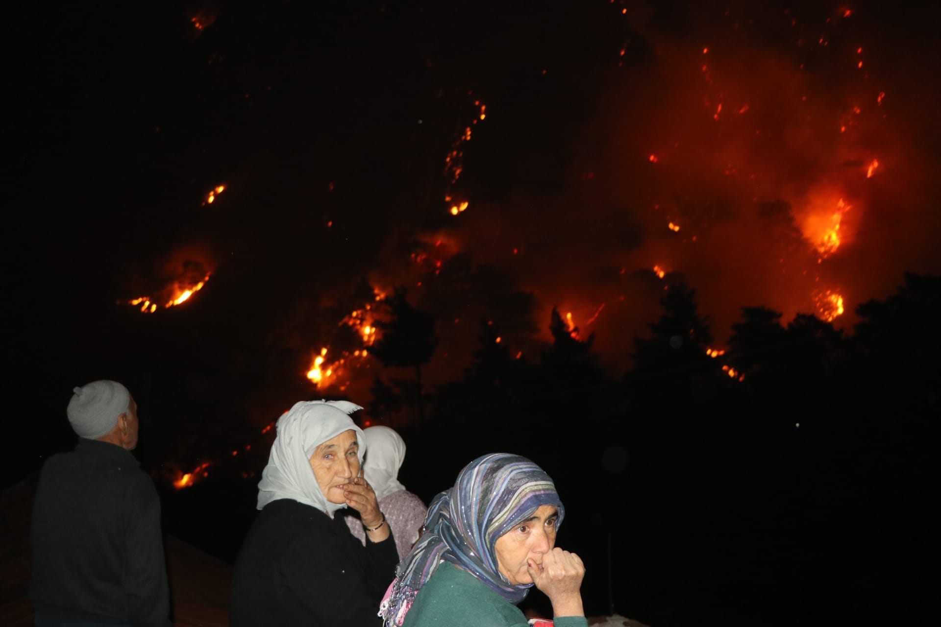 Muğla alevlere teslim oldu