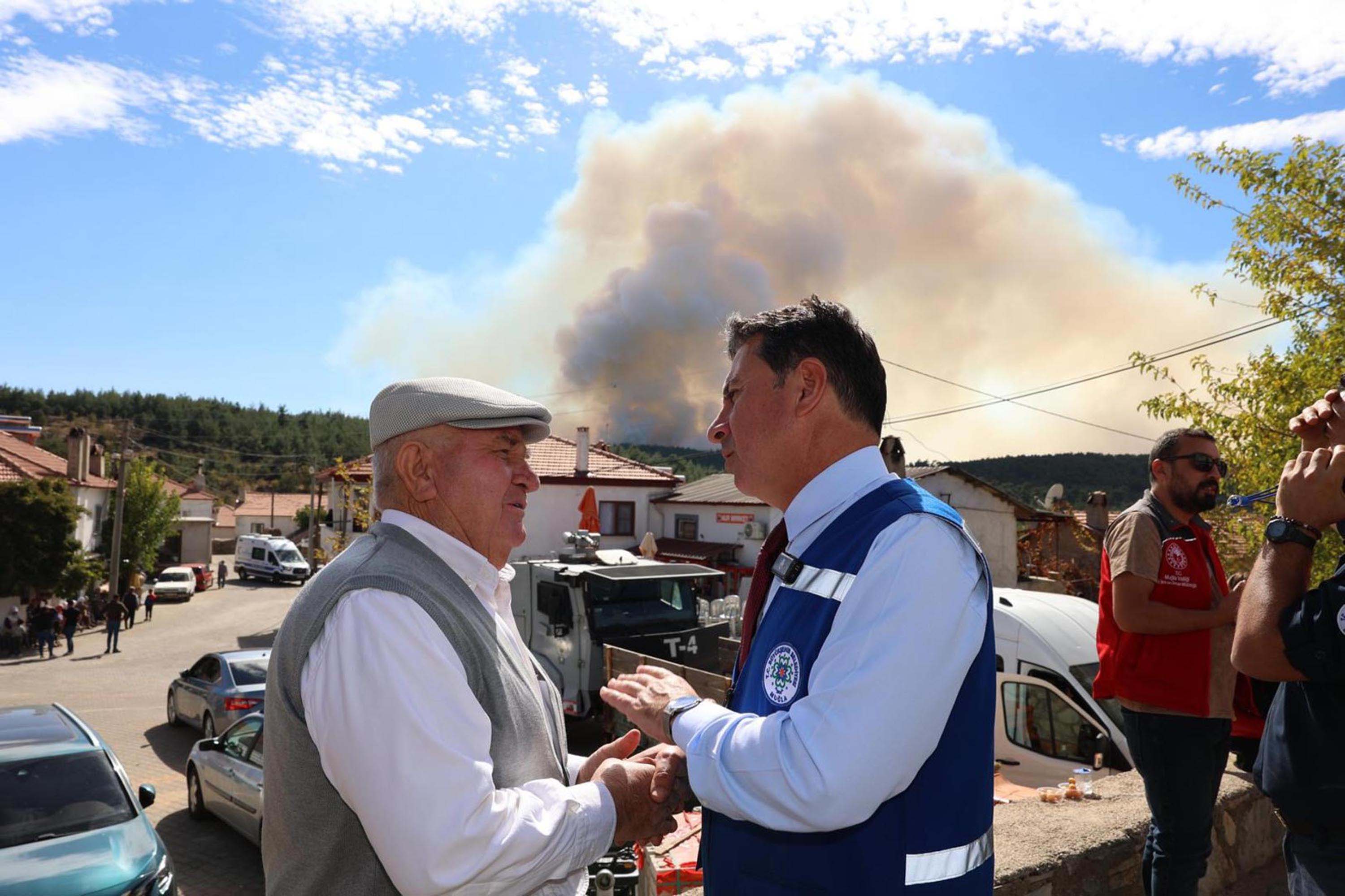 Muğla alevlere teslim oldu