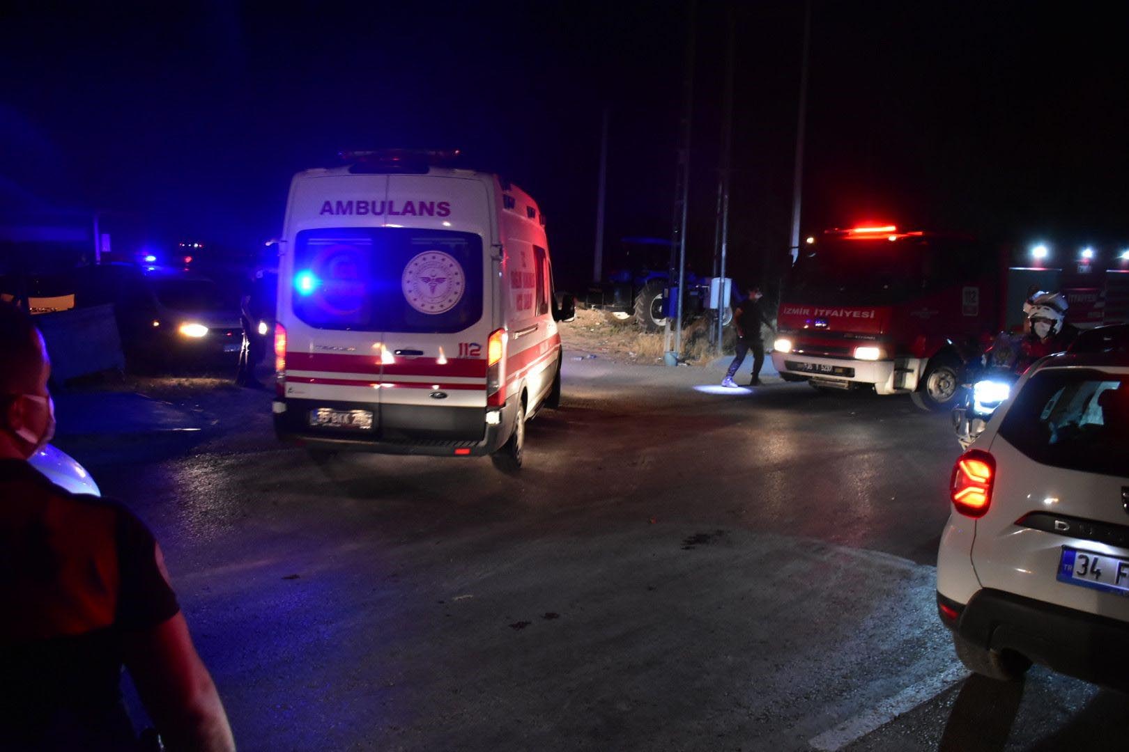 Orman yangını, Sarnıç Mahallesi’ndeki yerleşim yerlerine yaklaştı