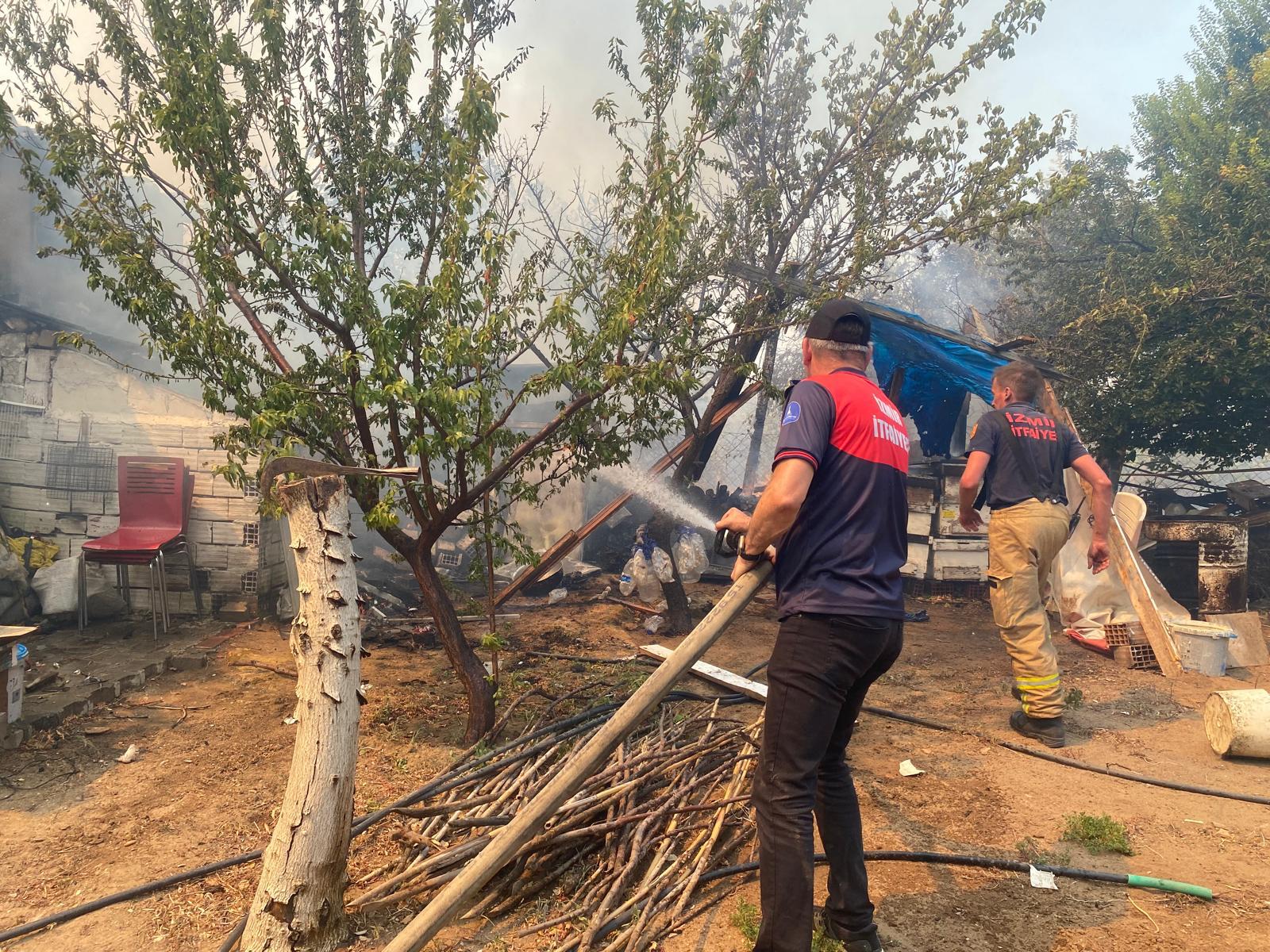 İzmir'de yangın kabusu