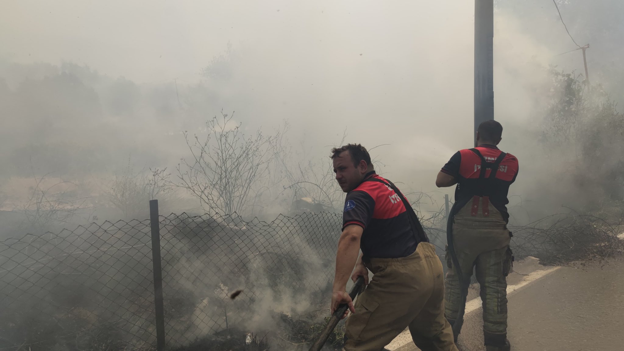 İzmir'de yangın kabusu