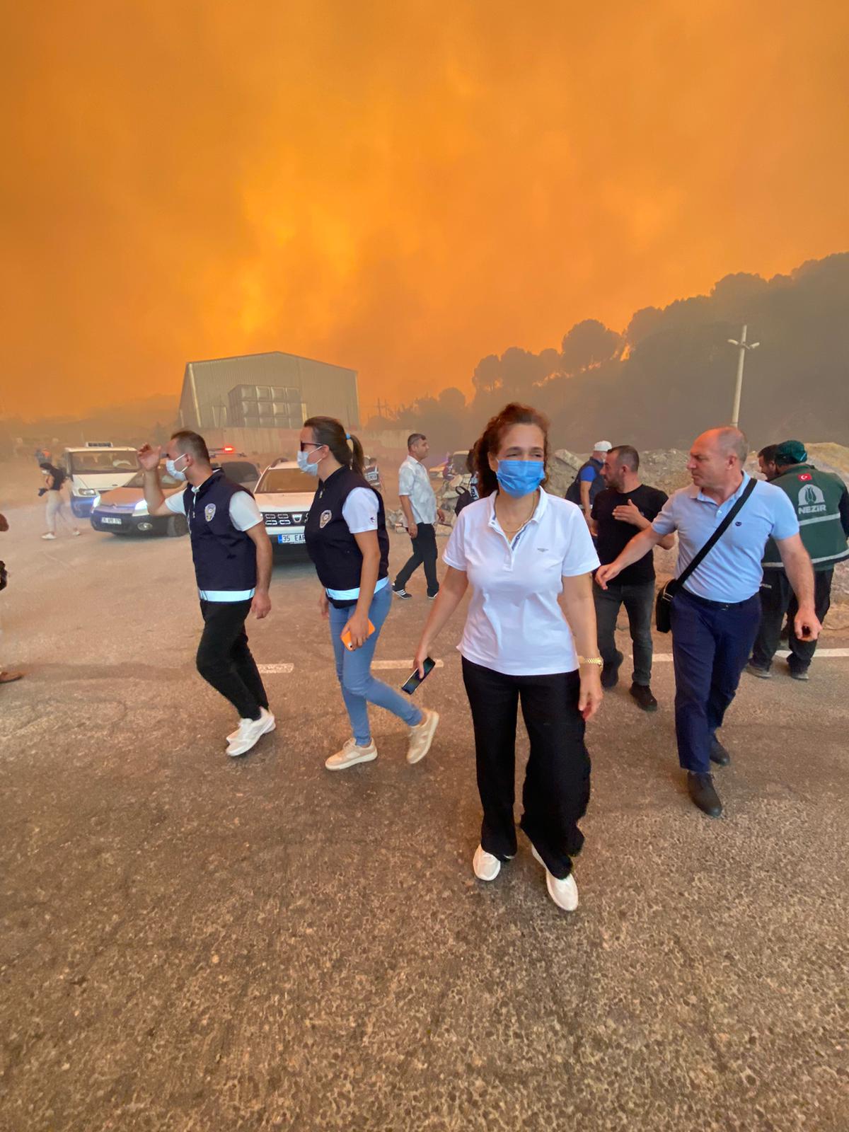 İzmir'de yangın kabusu