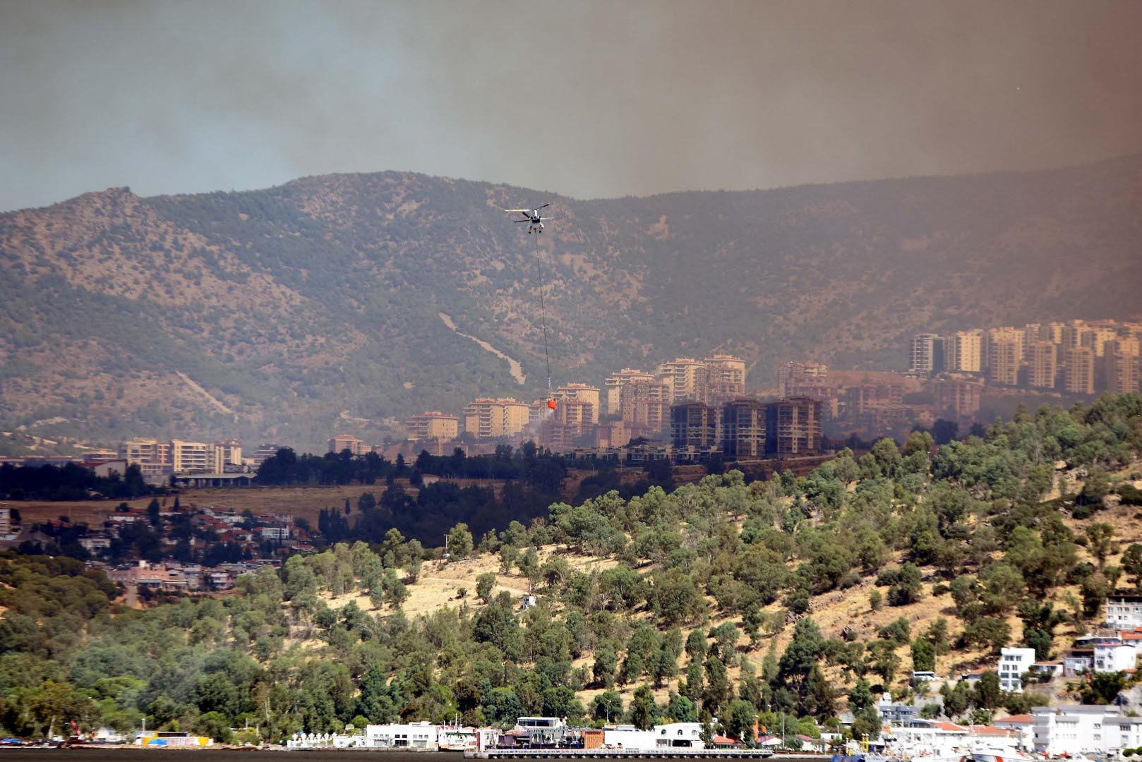 İzmir'de yangın kabusu