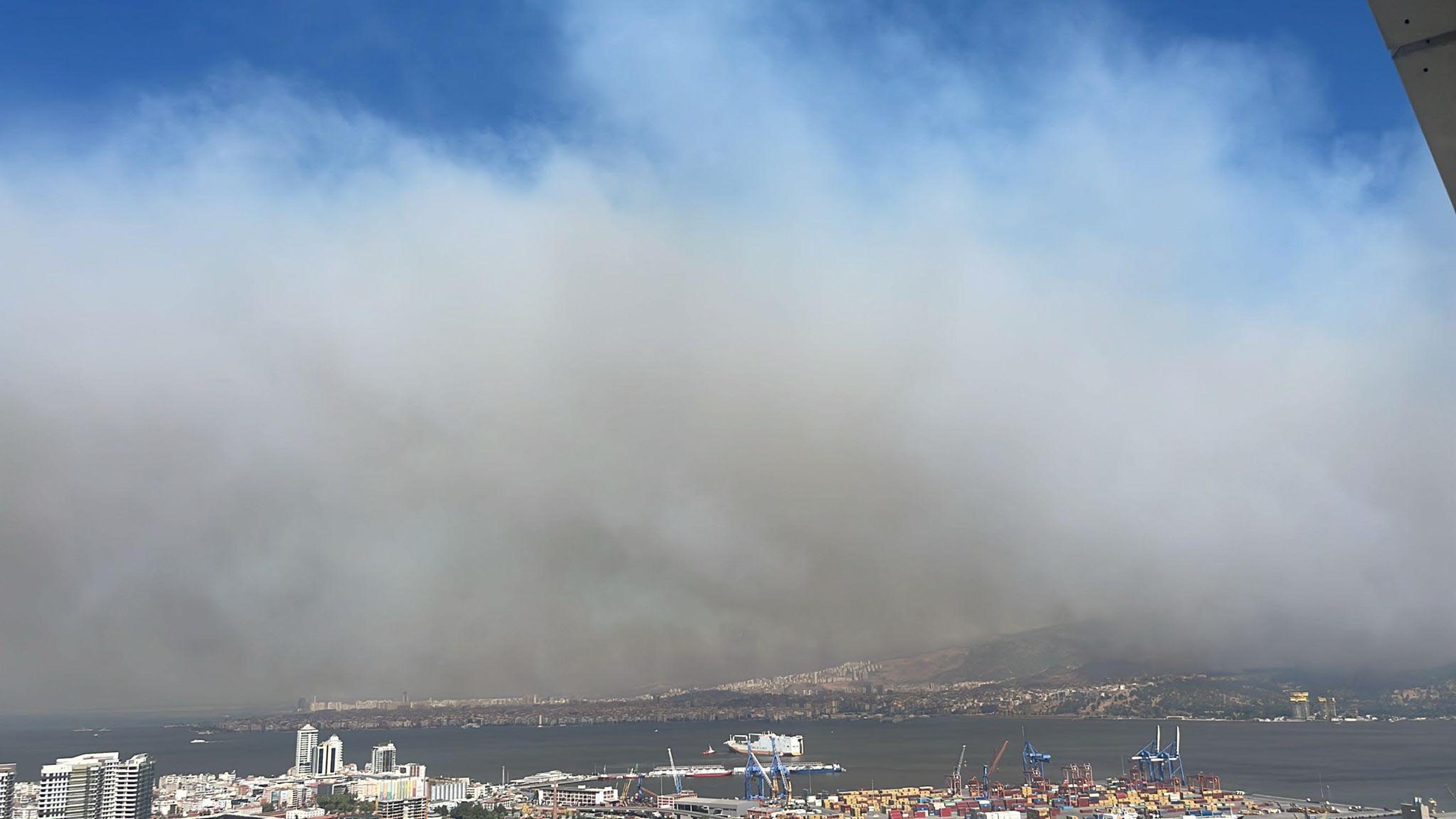 İzmir'de yangın kabusu